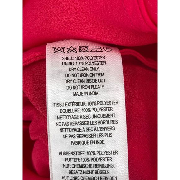 French Connection Dress Women 4 Amity Lace Pink Embroidered Floral Sleeveless - Picture 11 of 12